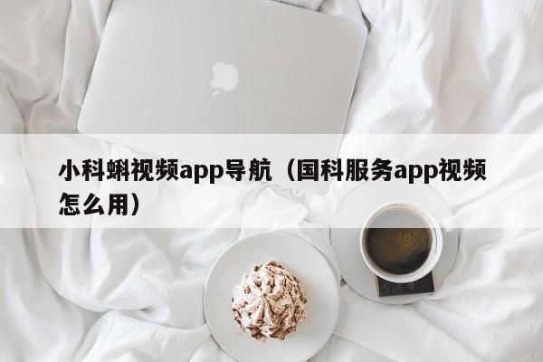 小科蝌视频app导航（国科服务app视频怎么用）