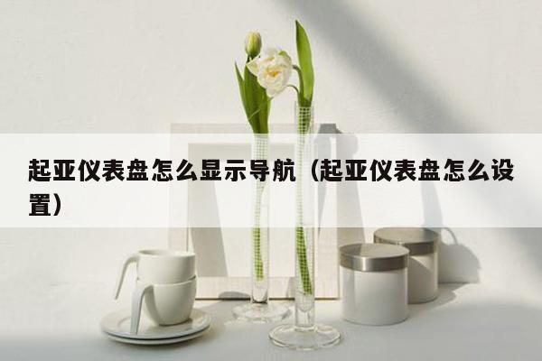 起亚仪表盘怎么显示导航（起亚仪表盘怎么设置）