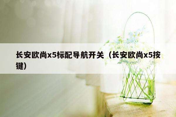 长安欧尚x5标配导航开关（长安欧尚x5按键）