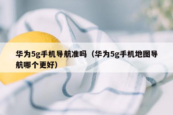 华为5g手机导航准吗（华为5g手机地图导航哪个更好）