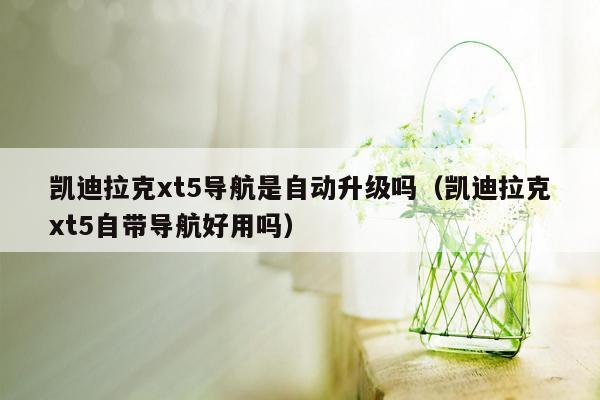 凯迪拉克xt5导航是自动升级吗（凯迪拉克xt5自带导航好用吗）