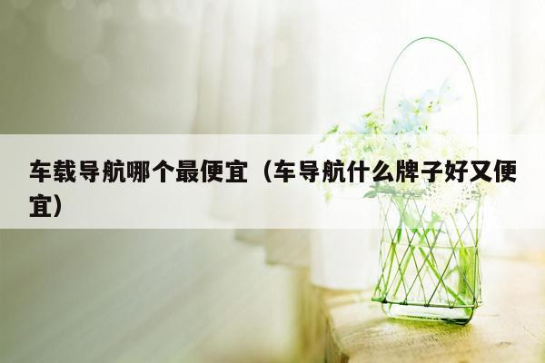 车载导航哪个最便宜（车导航什么牌子好又便宜）