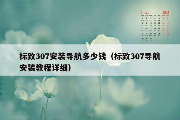 标致307安装导航多少钱（标致307导航安装教程详细）