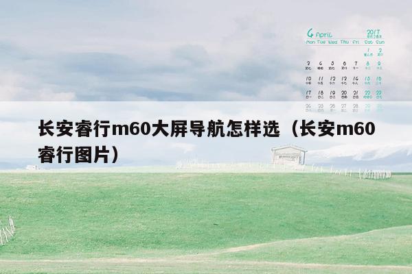 长安睿行m60大屏导航怎样选（长安m60睿行图片）