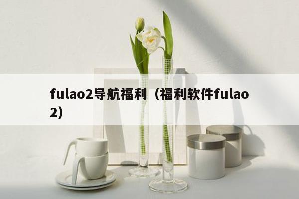 fulao2导航福利（福利软件fulao2）